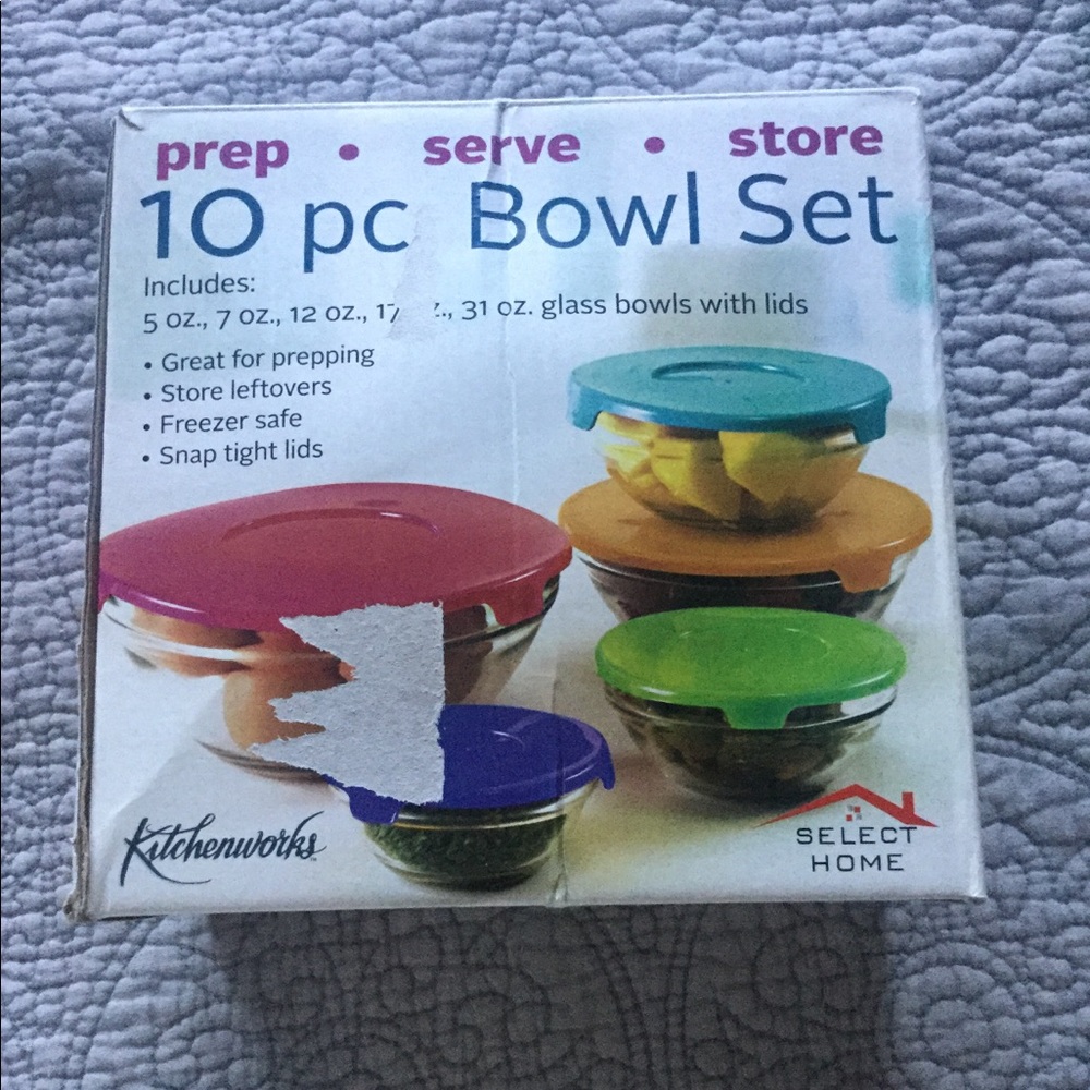 10 pc Bowl Set